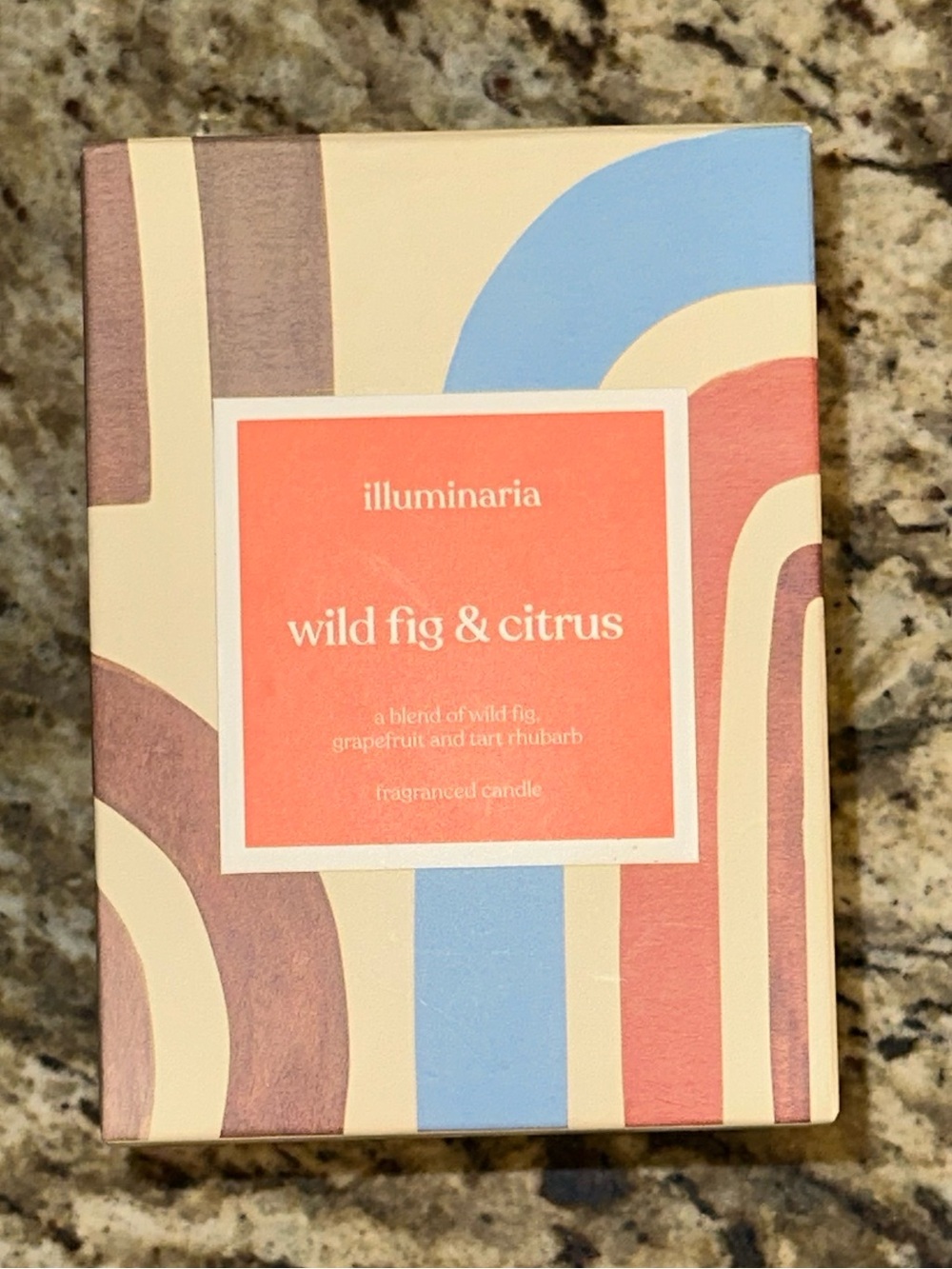 Illuminaria Wild Fig & Citrus Scented Candle